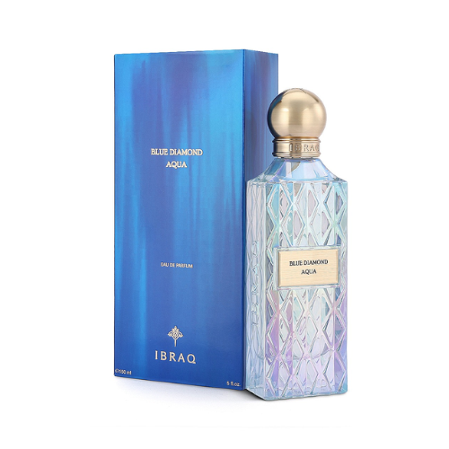 Ibraheem Al Qurashi Blue Diamond Aqua Eau de Parfum 150ml - 150ML - Ibraheem Al Qurashi Perfume