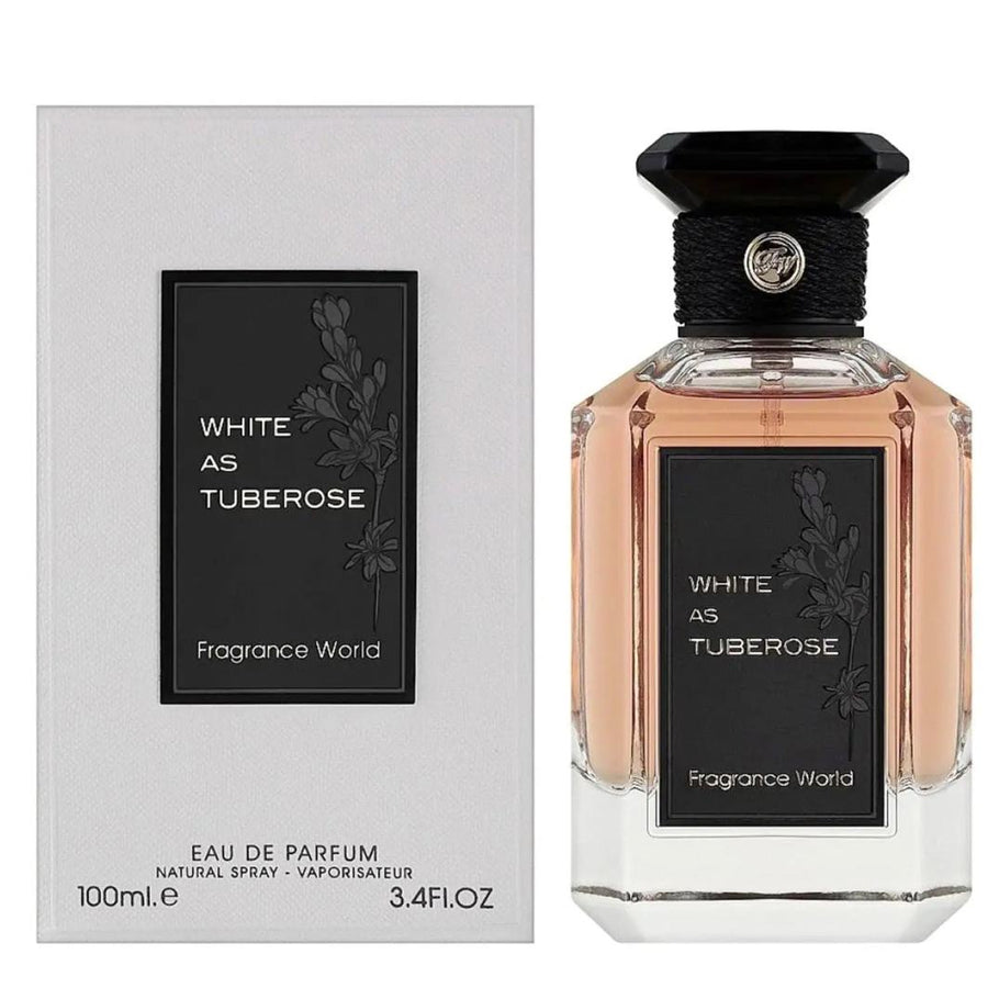 Fragrance World White As Tuberose Eau de Parfum 100ml - 100ML - Fragrance World Perfume