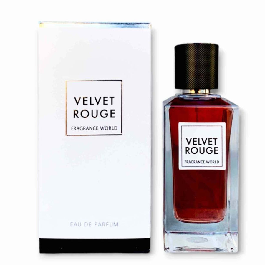 Fragrance World Velvet Rouge Eau de Parfum 100ml - 100ML - Fragrance World Perfume