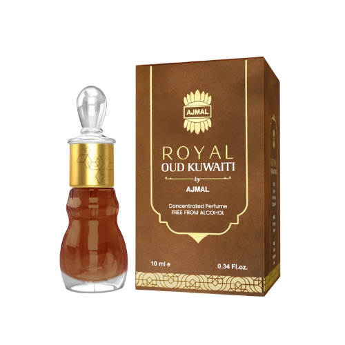 Ajmal Royal Oud Kuwaiti Non-Alcoholic Attar 10ML - Ajmal Attar