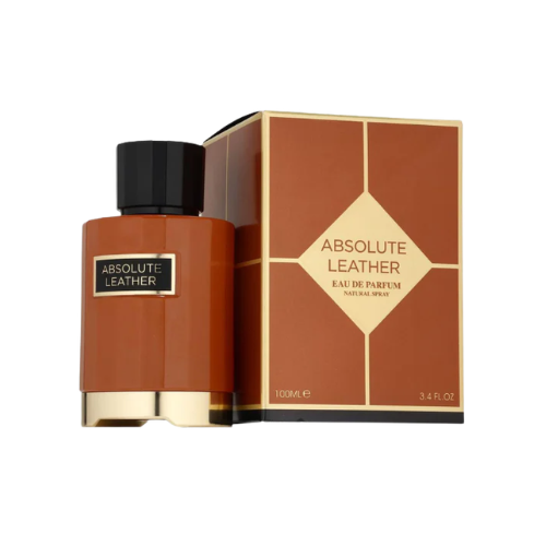 Fragrance World Absolute Leather Eau De Parfum 100ml for Men & Women - Fragrance World Perfume