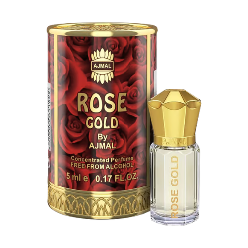Ajmal Rose Gold Concentrated Perfume 5ML - Ajmal Attar
