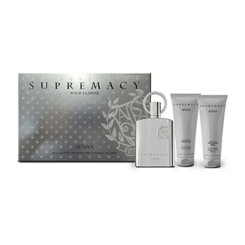 Afnan Supremacy Silver Gift Set for Men - Afnan Gift Set