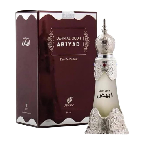 Afnan Dehn Al Oud Abiyadh Concentrated Perfume Oil for Unisex- 20 ML