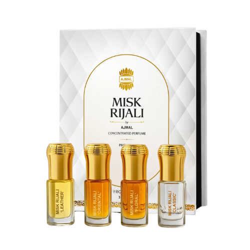 Ajmal Misk Rijali Attar Gift Set 12ml - Ajmal Gift Set