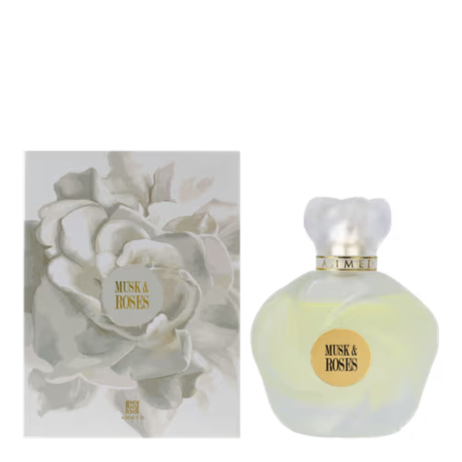Ahmed Al Maghribi Musk & Roses Eau de Parfum 60ML - Ahmed al maghribi Perfume