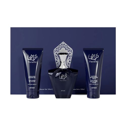 Afnan Turathi Blue Gift Set - Armaf Body Mist