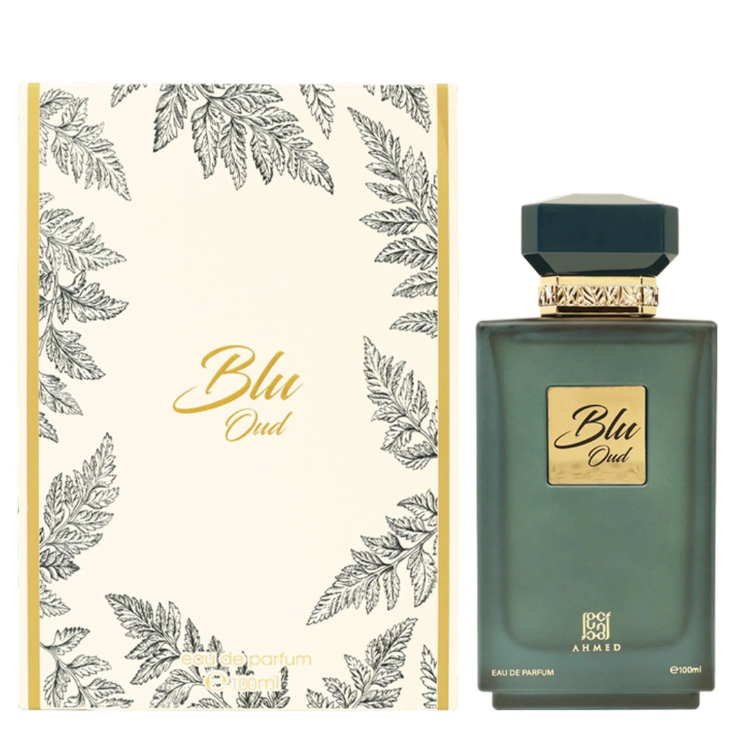 Ahmed Al Maghribi Blue Oud Eau de Parfum 100ML - Ahmed al maghribi Perfume