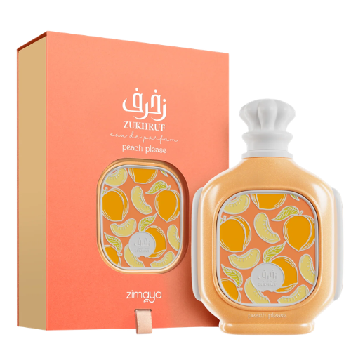 Zimaya Zukhruf Peach Please Eau De Parfum 100ML - Zimaya Perfume