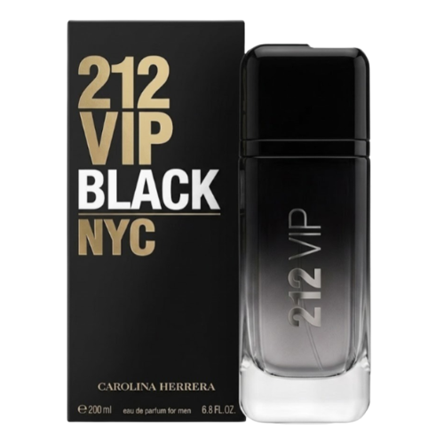 Carolina Herrera 212 VIP Black Eau de Parfum 200ML for Men