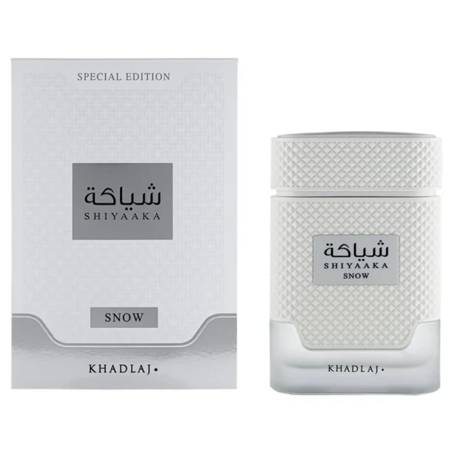 khadlaj Shiyaaka Snow edp 100ML - khadlaj Perfume