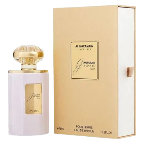 Al Haramain Junoon Rose Eau De Parfum 75ml for Men & Women - Al Haramain Perfume