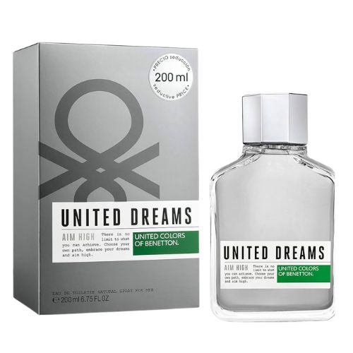 UCB United Dreams Aim High EDT 200ml - 200ML - United Colors of Benetton Perfume