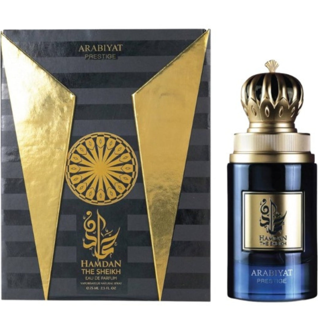 Arabiyat Prestige Hamdan The Sheikh EDP 75ML - Arabiyat Prestige Perfume