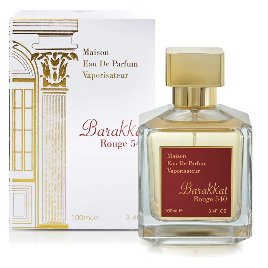 Fragrance World Barakkat Rouge 540 (BF063) Eau De Parfum 100ML - Fragrance World Perfume