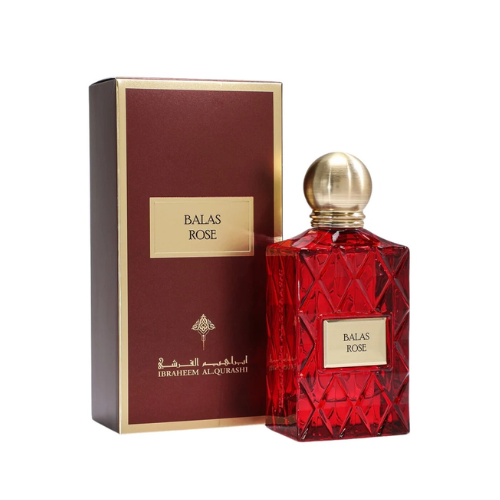 Ibraheem Al Qurashi Gems Collection Balas Rose (Red) Eau de Parfum 75ml - 75ML - Ibraheem Al Qurashi Perfume