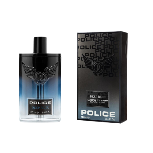 Police Deep Blue Eau De Toilette 100ml for Men - Police Perfume