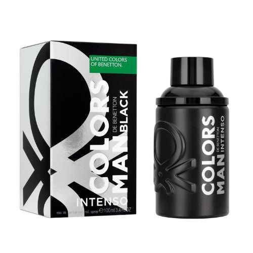 UCB Colors Man Black Intense EDP 100ml - 100ML - United Colors of Benetton Perfume